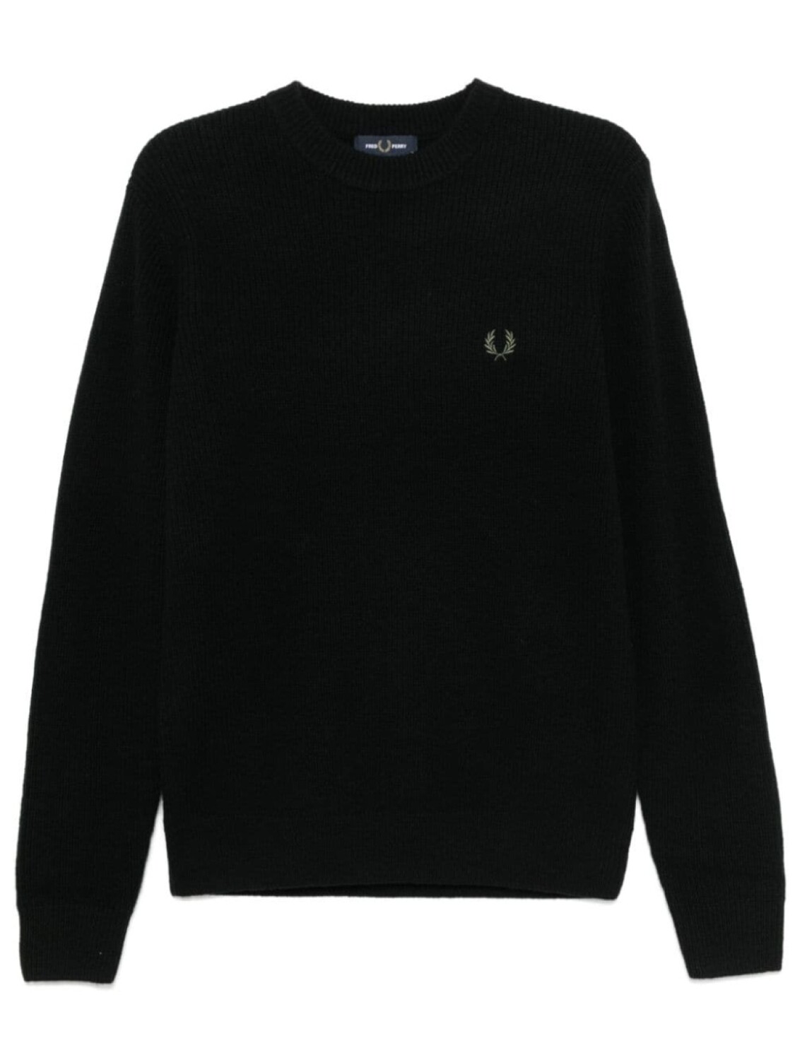 

Джемпер с вышитым логотипом Fred Perry, черный