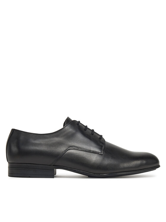 

Низкие туфли Almond Derby HM0HM01705 Calvin Klein, черный