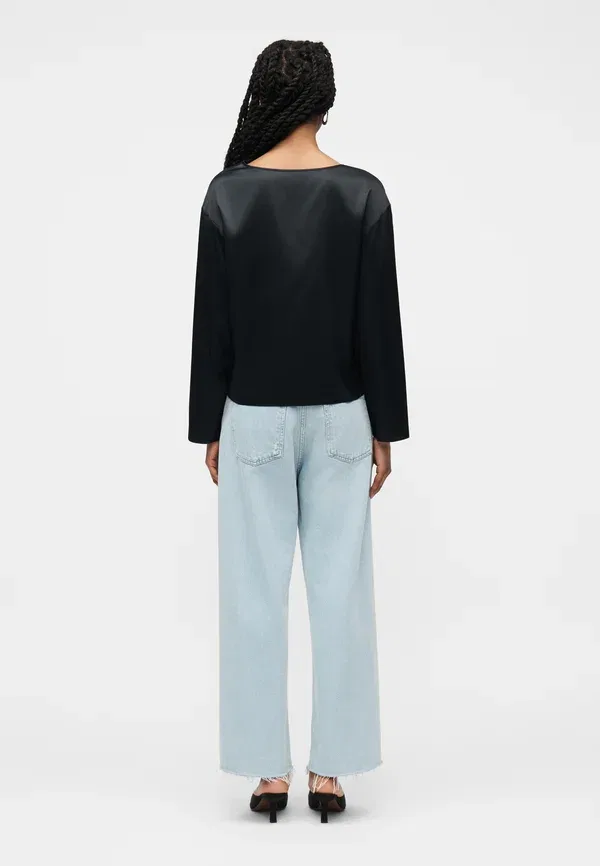 Блуза Emporio Armani, черный — фото 3