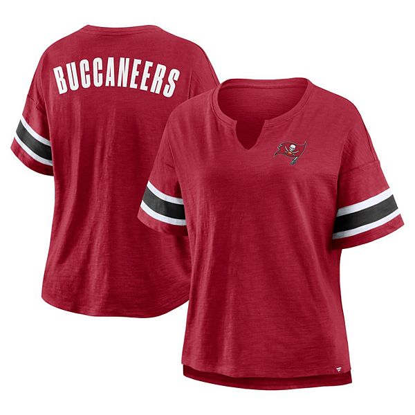 

Женская футболка Tampa Bay Buccaneers Plus Size Redzone с V-образным вырезом Fanatics, Красный, Женская футболка Tampa Bay Buccaneers Plus Size Redzone с V-образным вырезом Fanatics