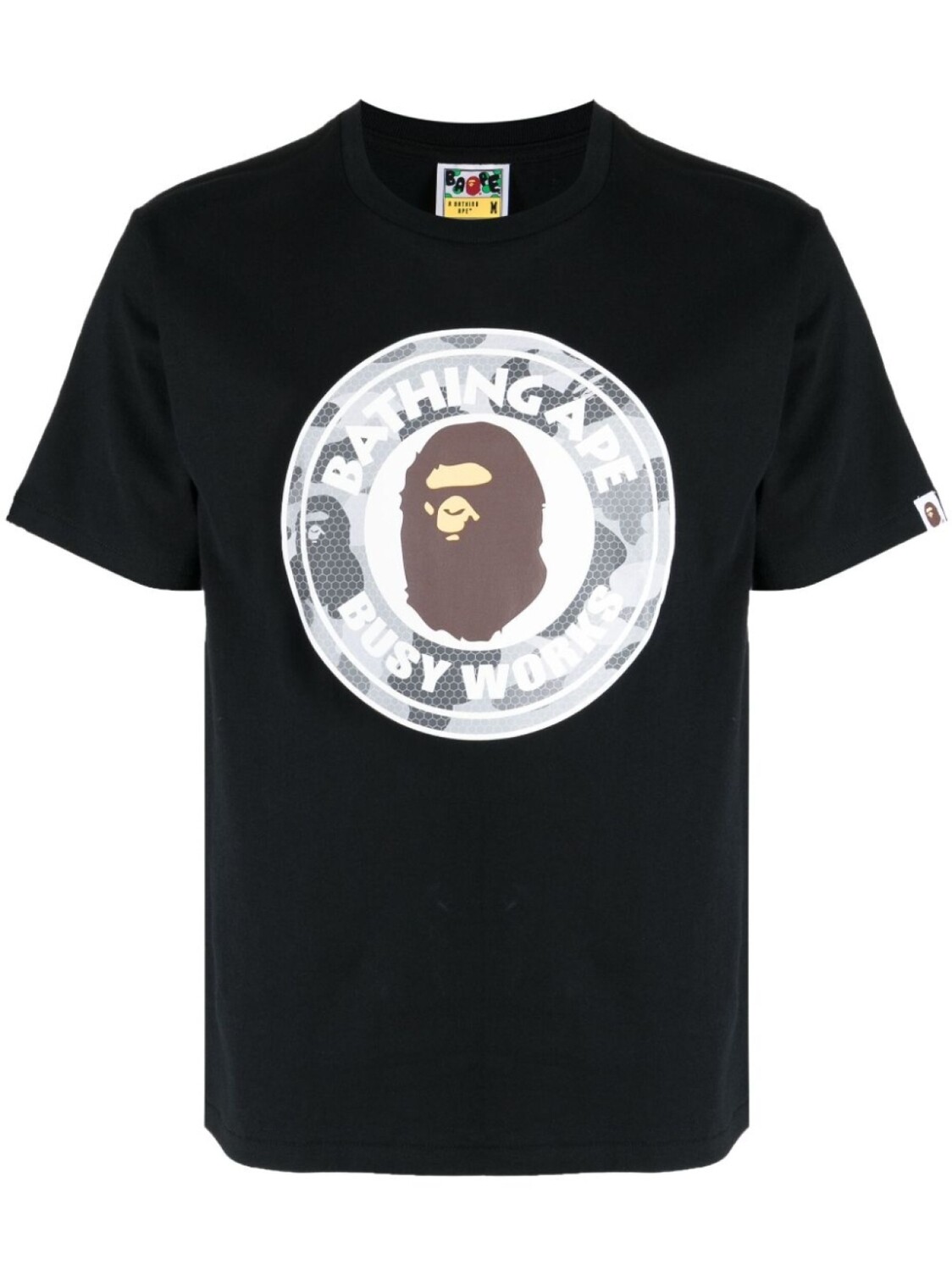 

A Bathing Ape футболка Busy Works с логотипом, черный
