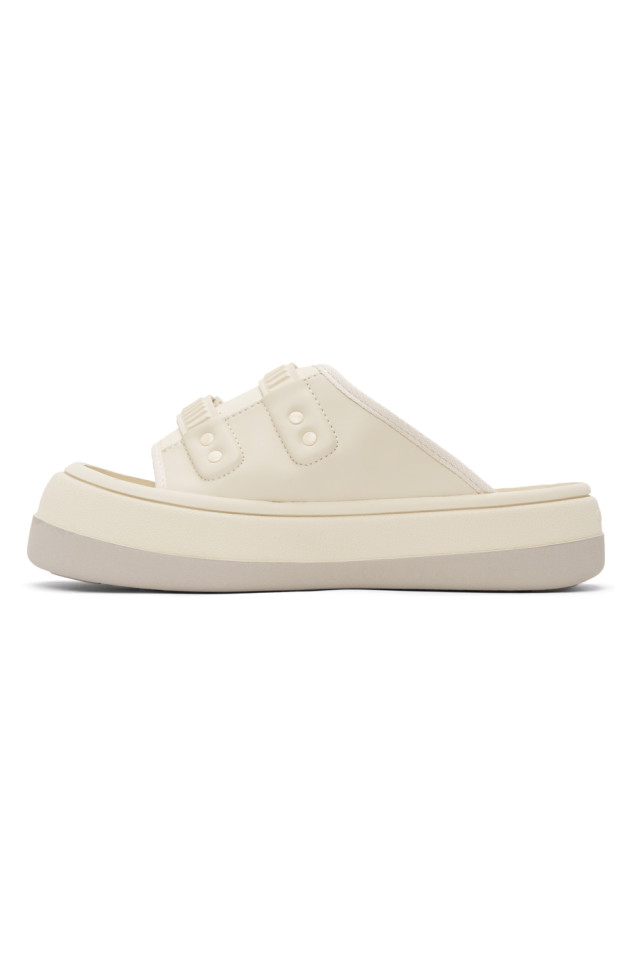 эксклюзивные сандалии capri от Off-White для Ssense Eytys, экрю — фото 3