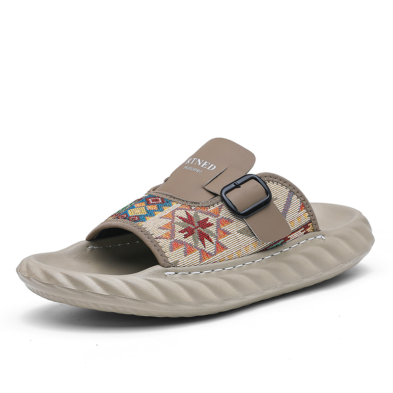 

Тихие, нескользящие, быстросохнущие сандалии для мужчин. Коробка Colorful Creations, Khaki