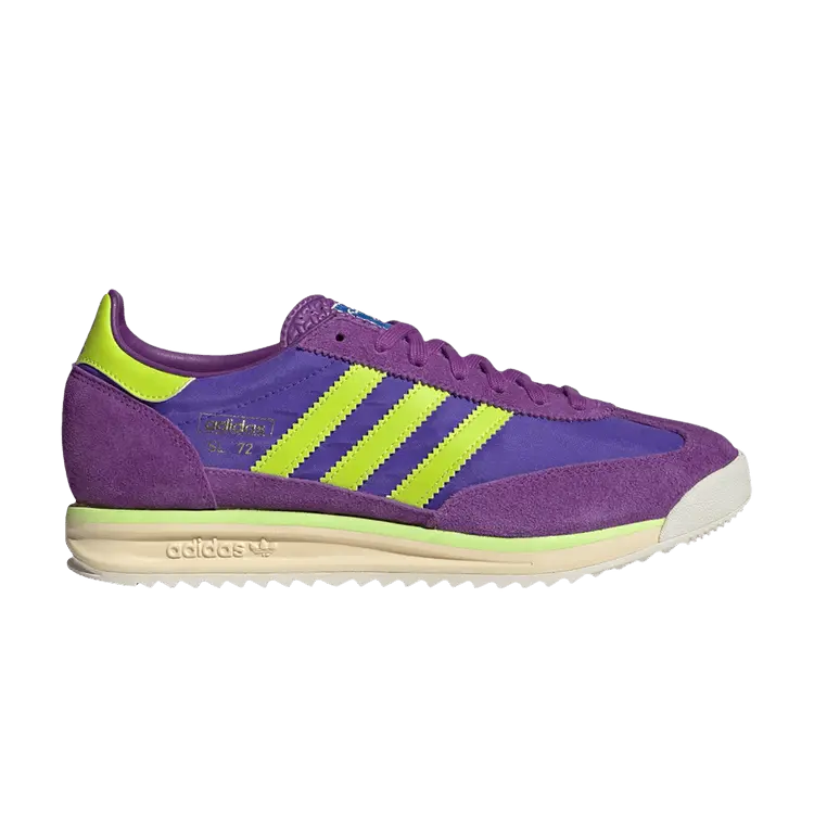 

Кроссовки adidas SL72 RS Active Purple Solar Slime, фиолетовый