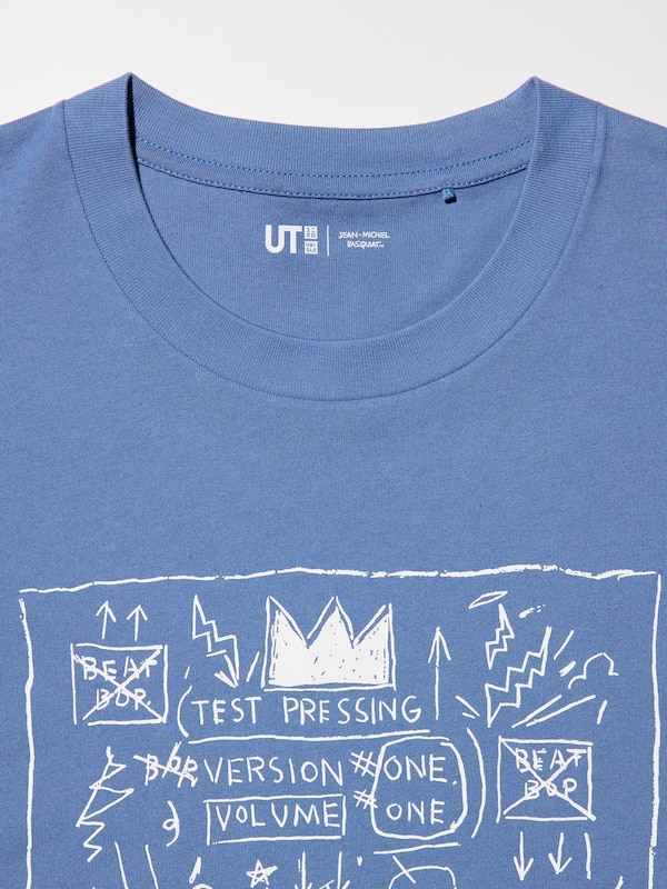 Футболка UT NY Pop Art (Jean-Michel Basquiat) Uniqlo, 64 blue — фото 4