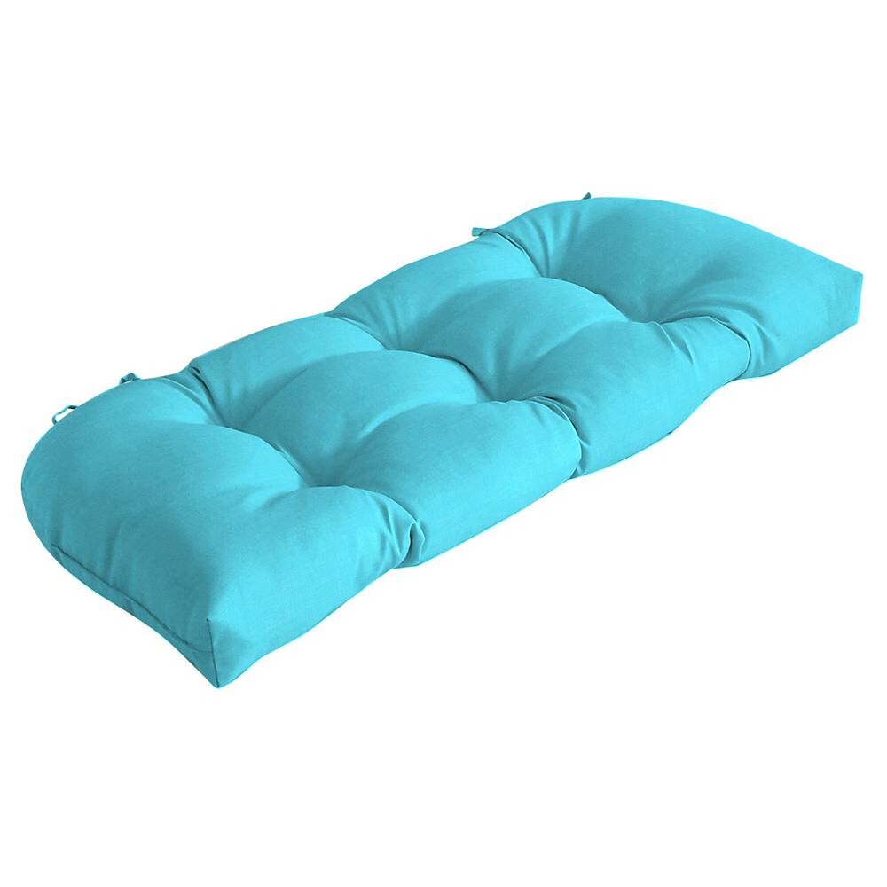 

Arden Selections Уличная плетеная подушка для дивана, цвет Pool Blue Leala