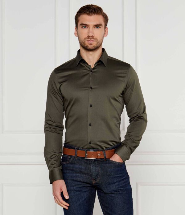 

Рубашка ямы Slim fit Joop!, хаки