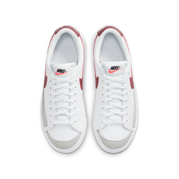 Кроссовки blazer low '77 'white team red' Nike, белый — фото 4