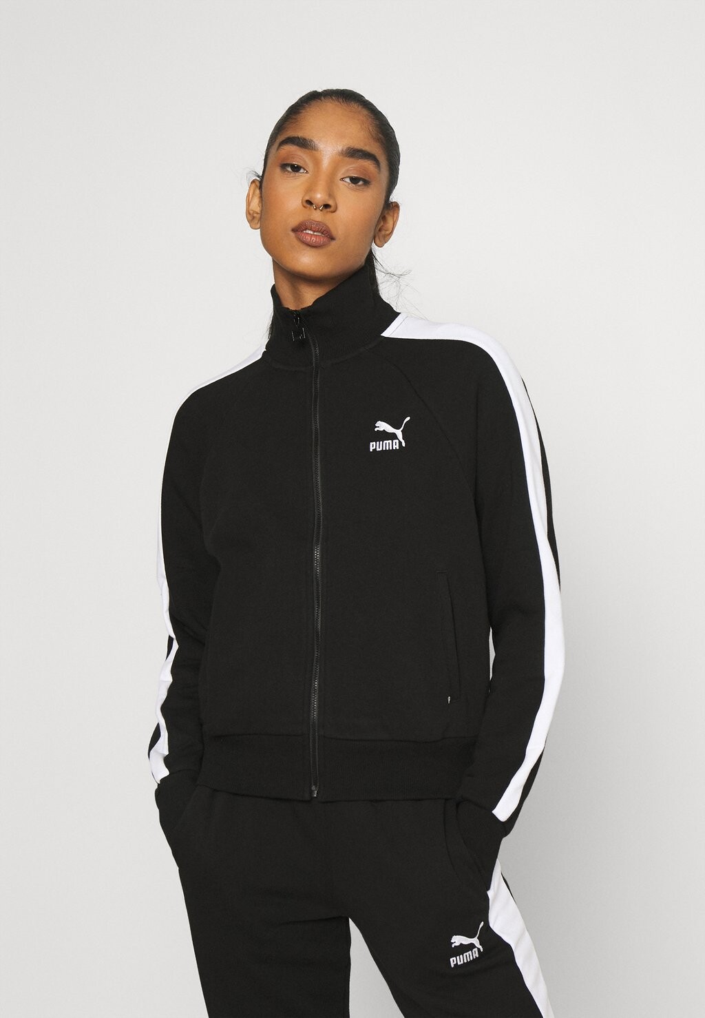 

Толстовка на молнии Puma ICONIC T7 TRACK, цвет Black, Черный, Толстовка на молнии Puma ICONIC T7 TRACK, цвет Black