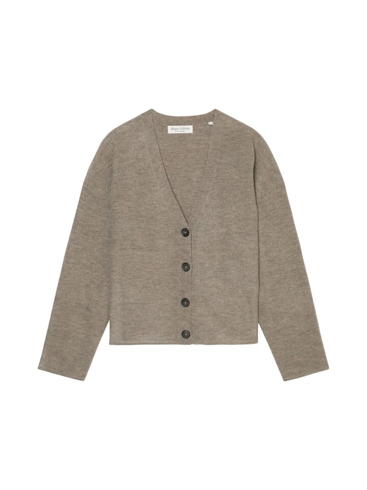 

Кардиган Marc O'Polo loose, цвет shaded brown melange