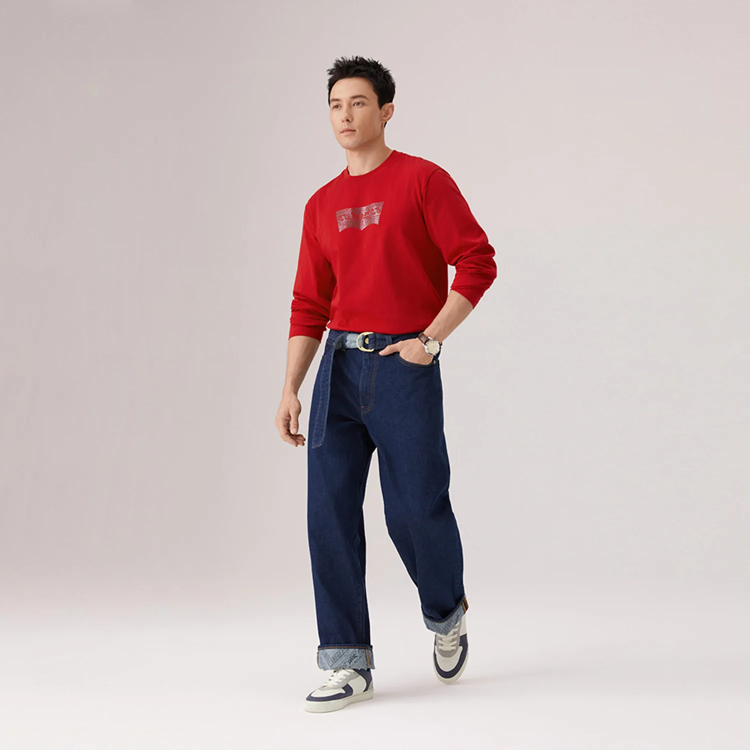 Levis Джинсы мужские Year Of The Horse Limited Collection, средняя синева — фото 4