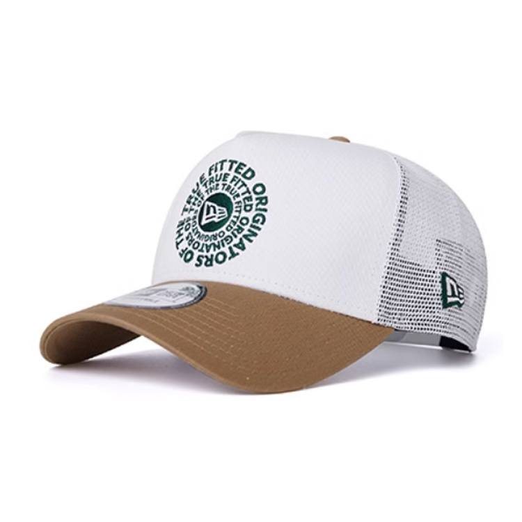 

New Era Хлопковая бейсболка унисекс цвета хаки, Khaki