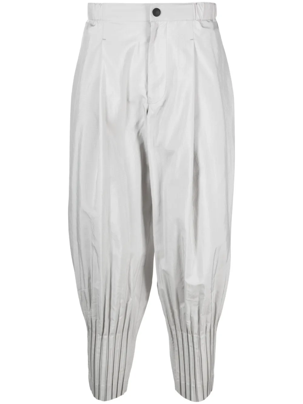 

Брюки Cascade со складками Homme Plissé Issey Miyake, серый