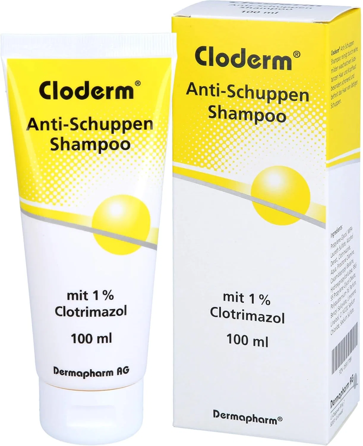 Шампунь против перхоти «Cloderm Anti-Schuppen» 100 мл Cloderm — фото 2