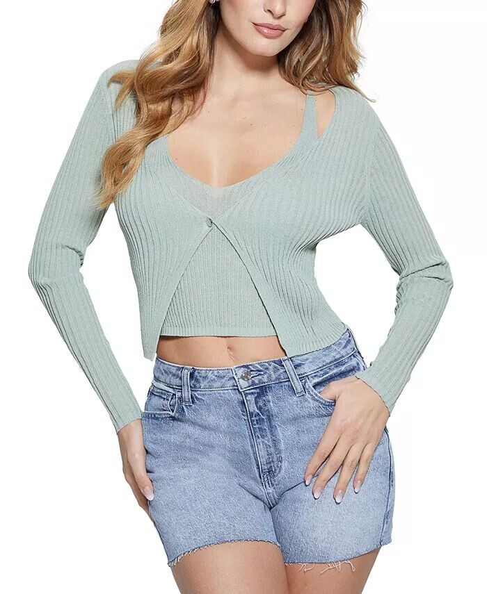 

Женский многослойный свитер Reese GUESS, серый