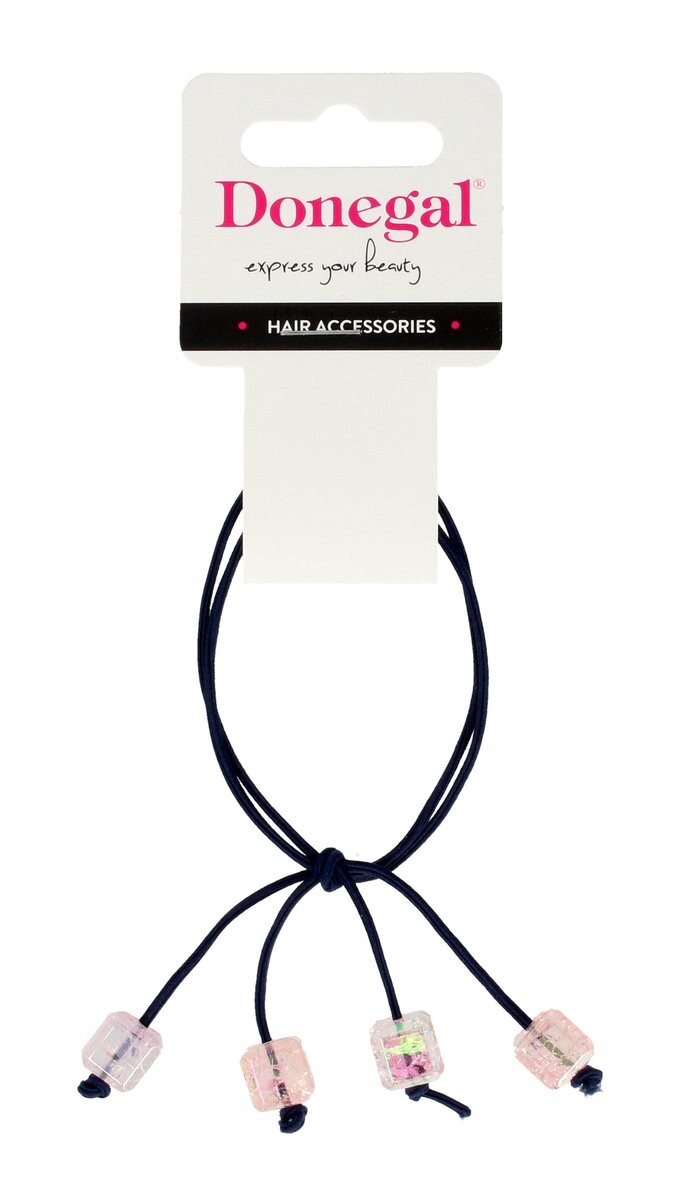 

Donegal, Украшения для волос - резинка для волос черная, (Fa-5723), 1 шт