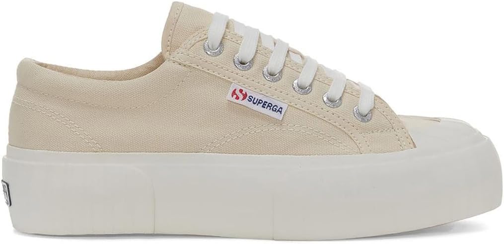 Мужские кроссовки Superga 2631 Stripe Platform, розовый — фото 3