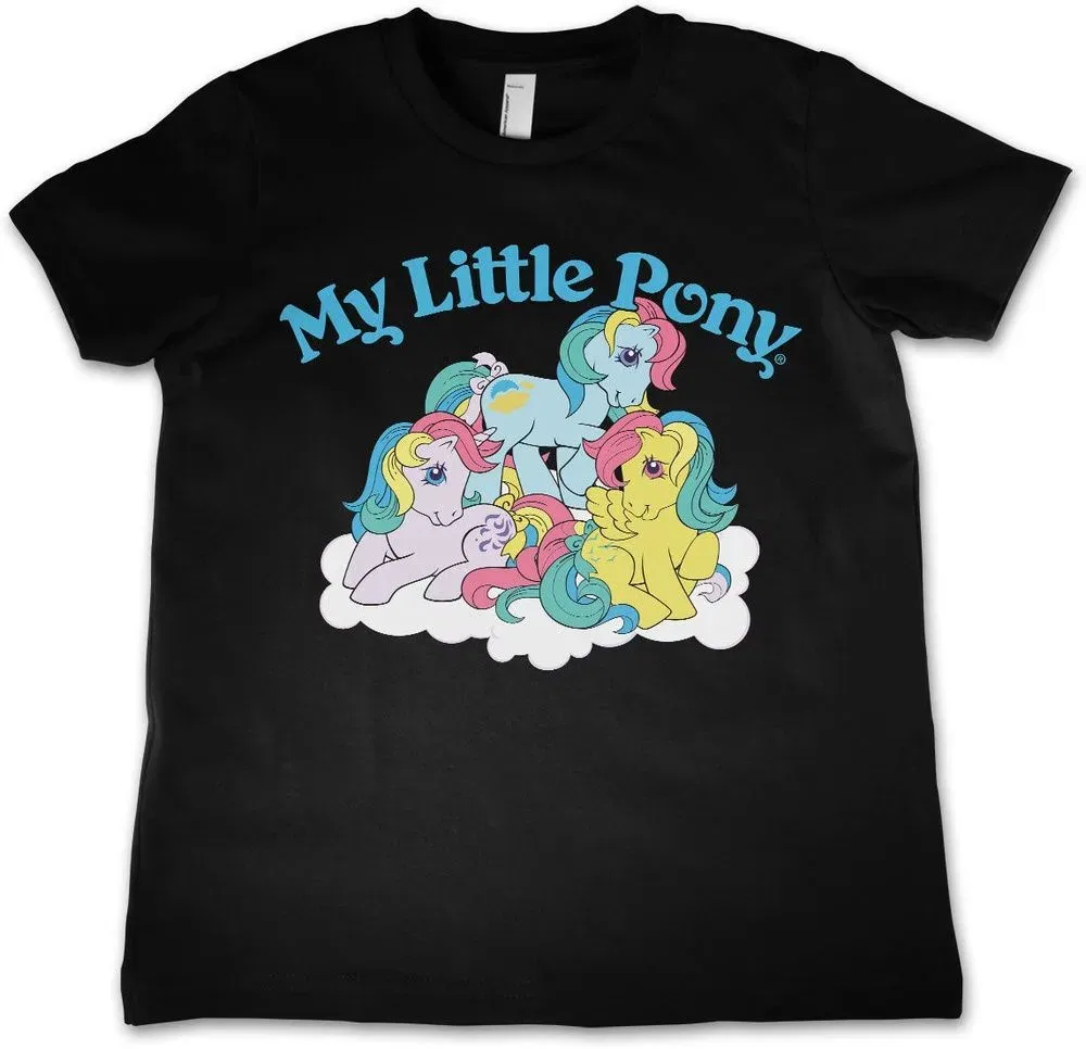 Футболка с принтом My Little Pony, черный