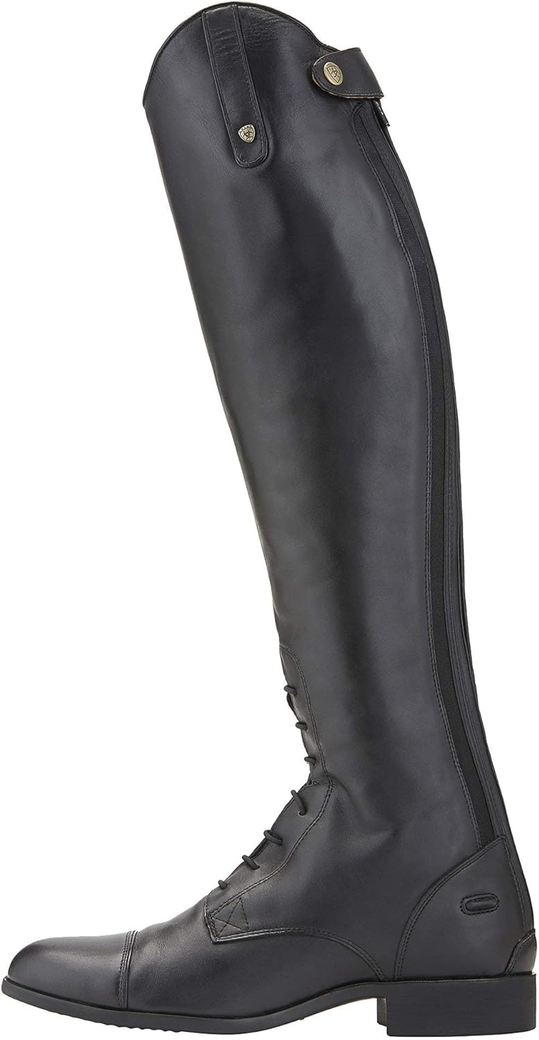 Мужские высокие сапоги ARIAT Heritage Contour Field с молнией для верховой езды, черные — фото 2