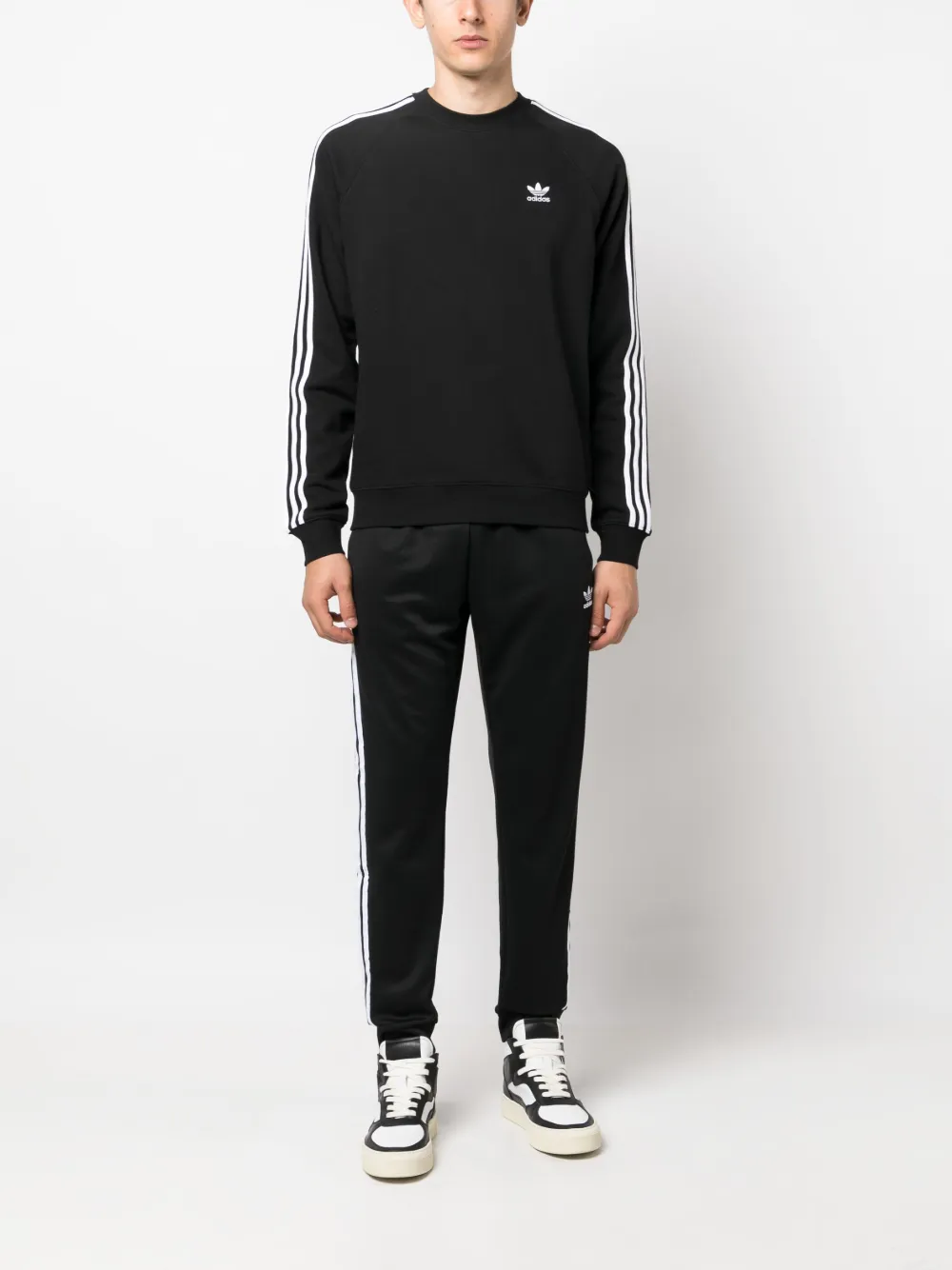 Толстовка с логотипом Adidas, черный — фото 2