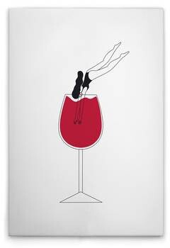 

Картина на холсте A.S. Création Wine Love 1 цвет weissschwarzrot