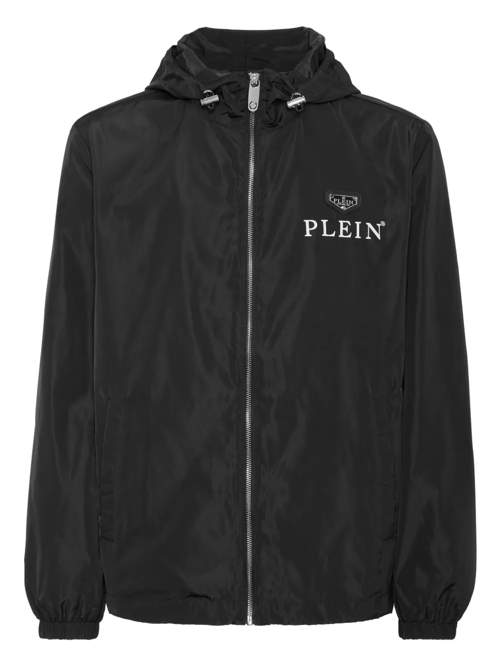 

Куртка на молнии с капюшоном Philipp Plein, черный