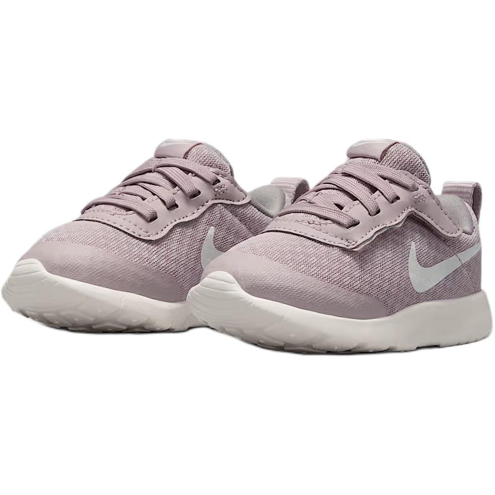 Nike Tanjun EasyOn с амортизацией, устойчивые к истиранию, дышащие низкие кроссовки для малышей Light Pink Infant And Toddler — фото 4