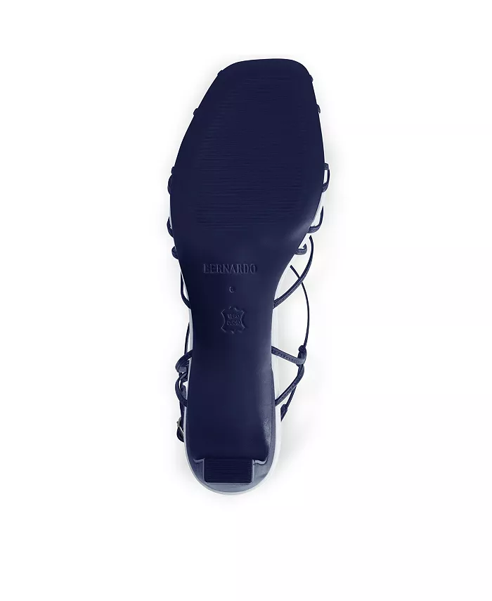 Бернардо Катрина Босоножки на каблуке с ремешками Bernardo Footwear, синий — фото 2