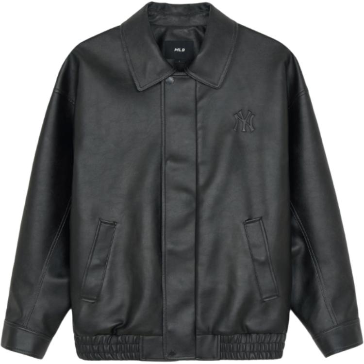 

Кожаная куртка New York Yankees для мужчин MLB, черный