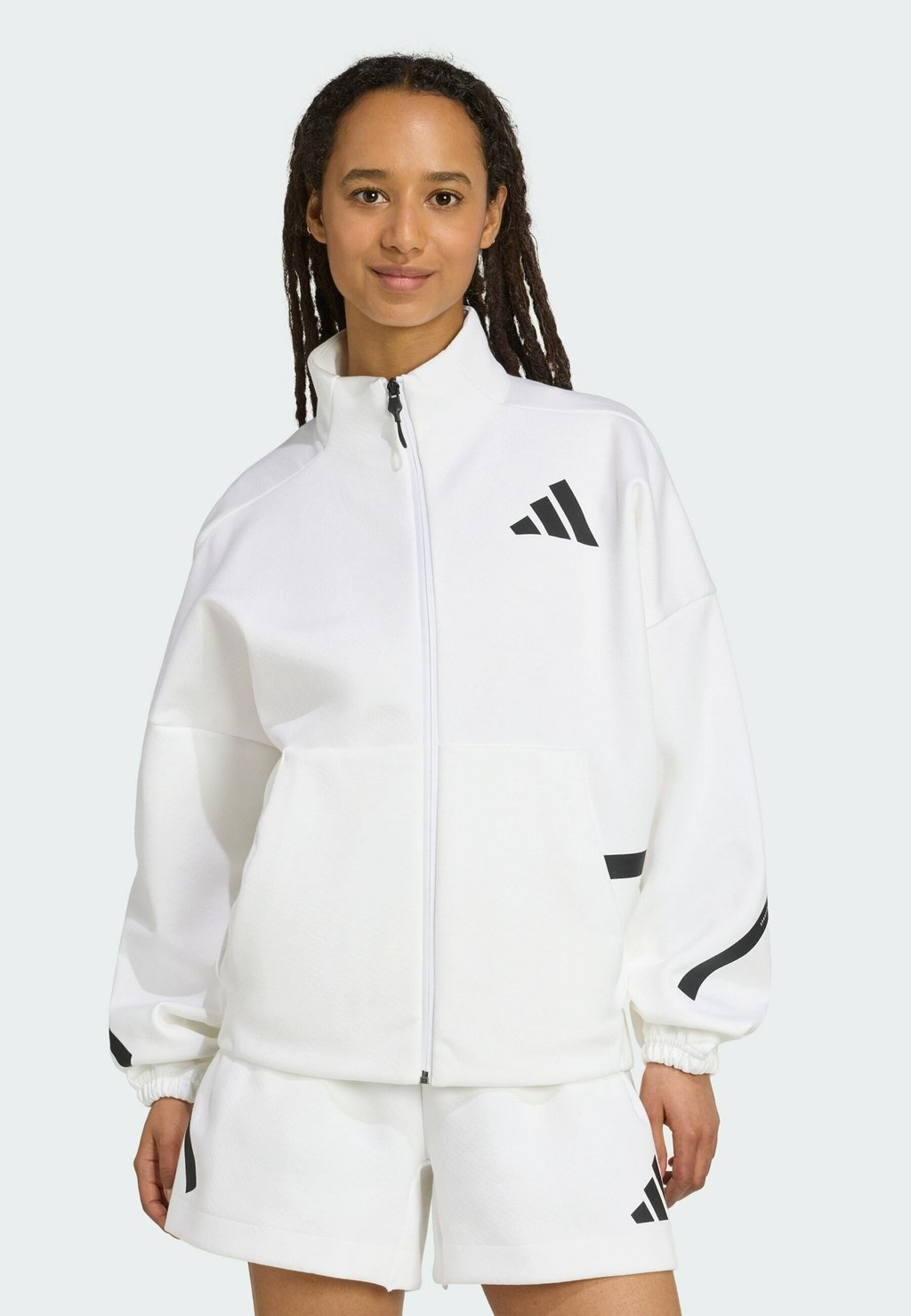 

Тренировочная куртка Adidas Sportswear, белый