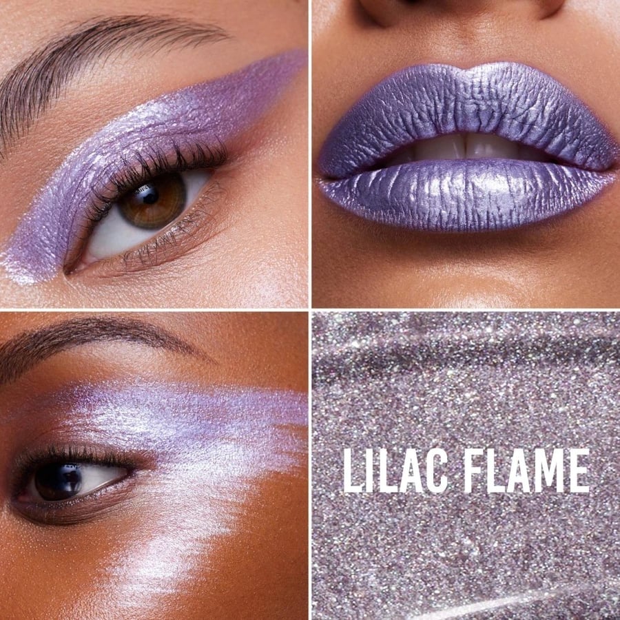 Danessa Myricks Beauty Colorfix Liquid Metals в оттенке Lilac Flame / Многофункциональная краска для макияжа — фото 4