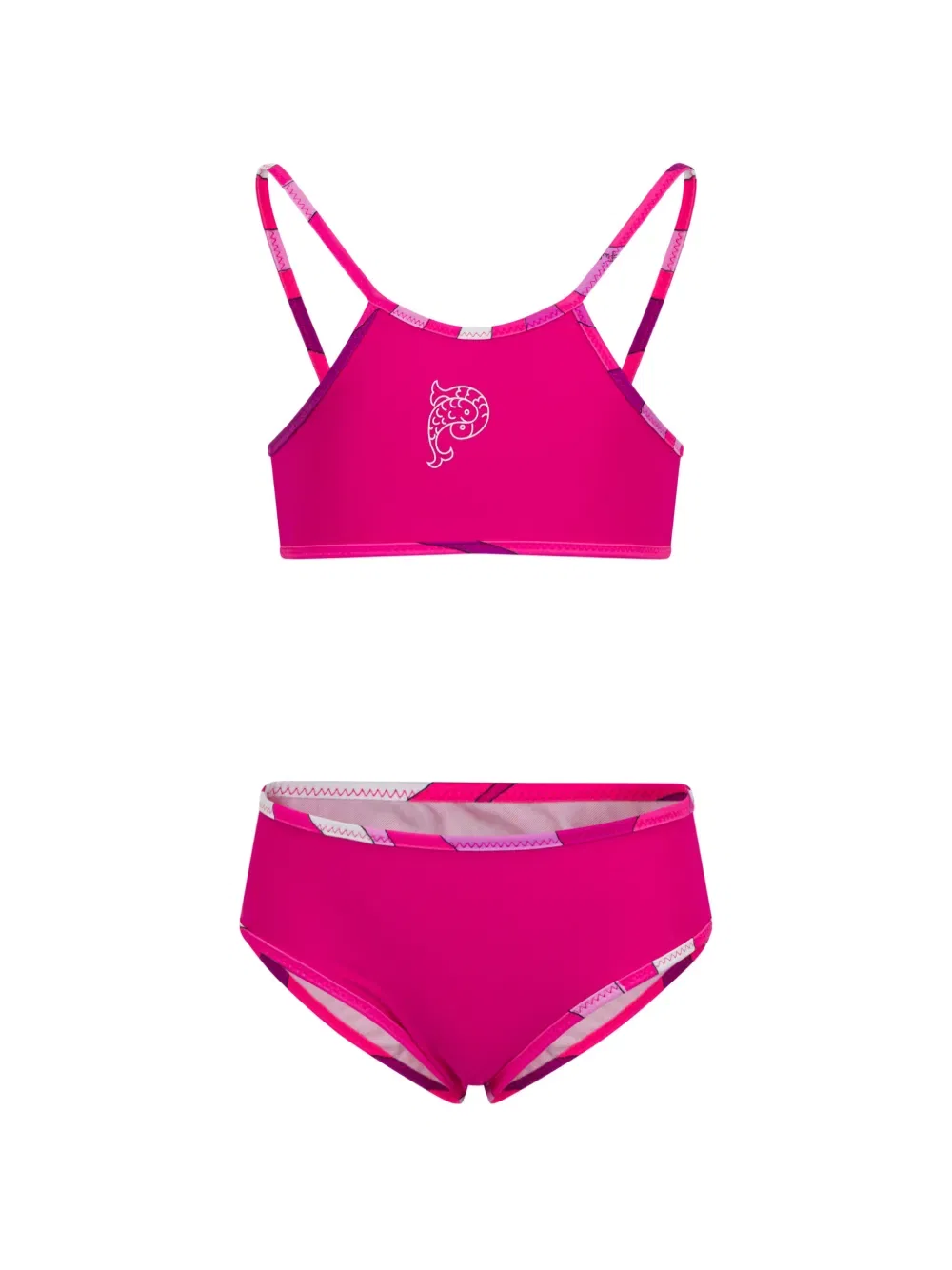 Бикини с логотипом Pucci Junior, розовый