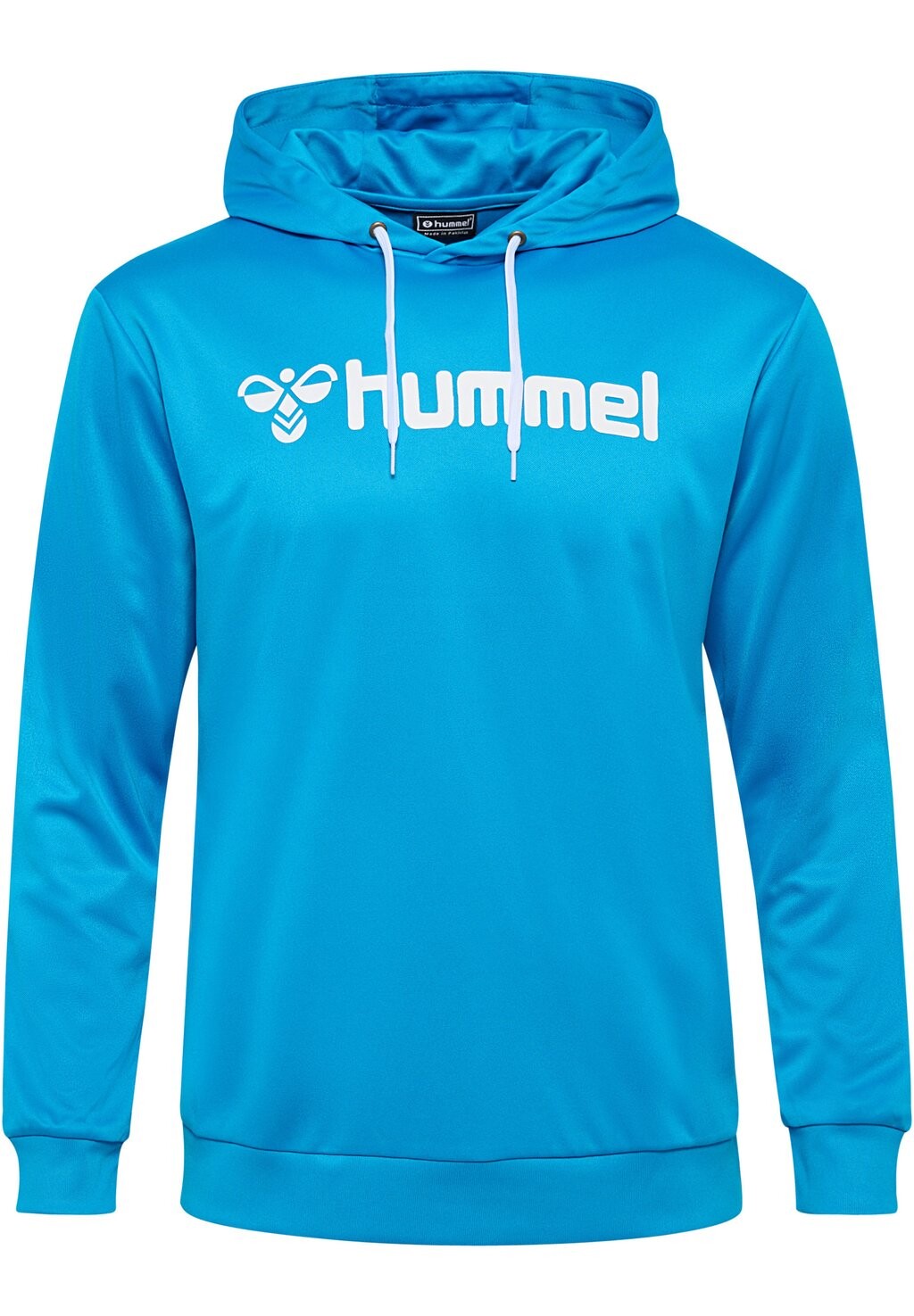 

Толстовка с капюшоном LOGO Hummel, цвет Mottled Turquoise