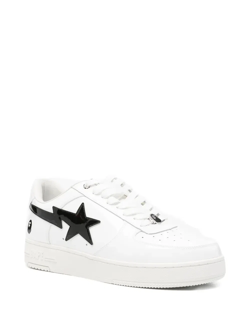 Кроссовки Bape Sta на шнуровке A BATHING APE, белый — фото 2