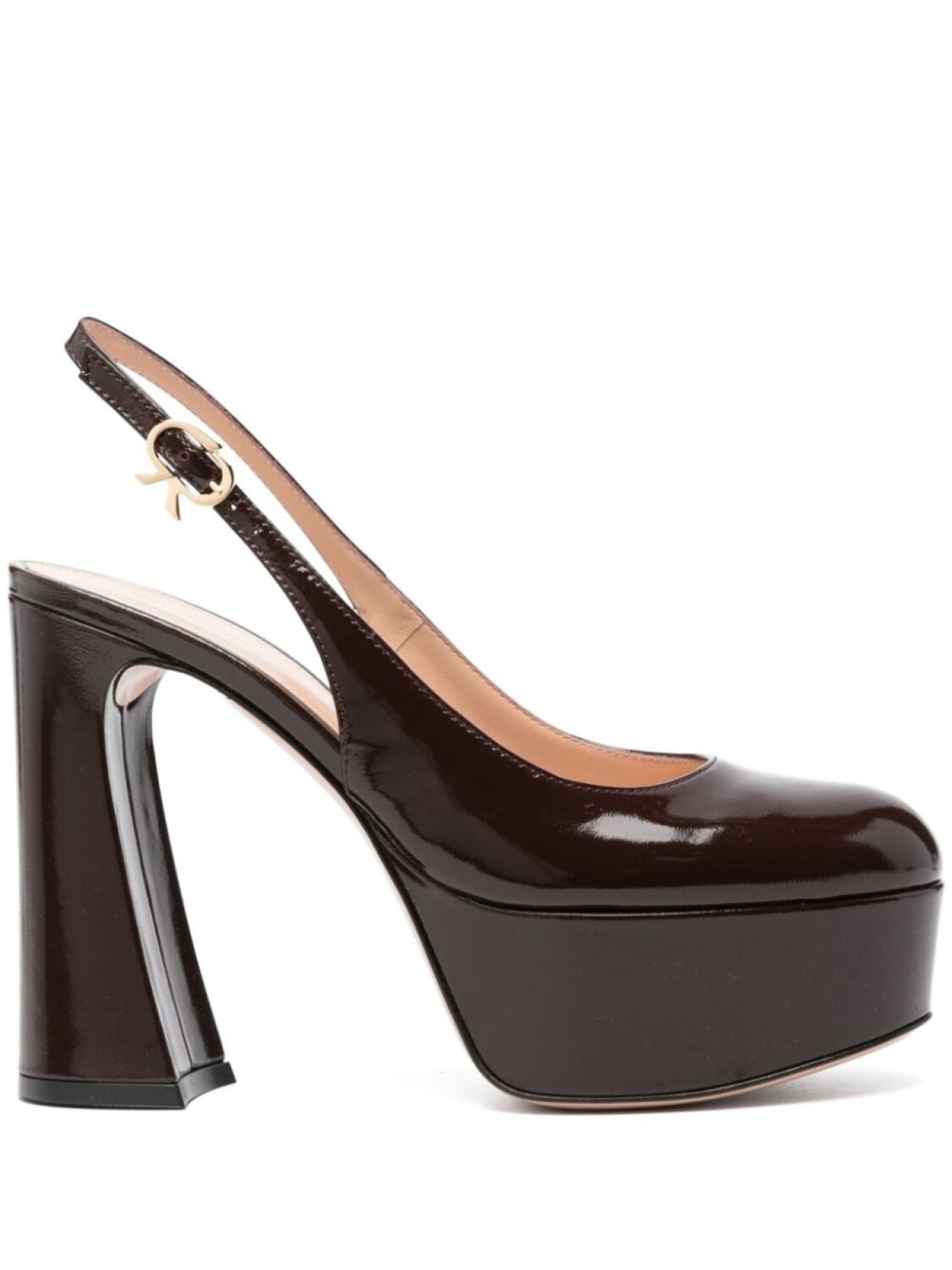 

Туфли-лодочки Gianvito Rossi 120 мм Bessie, коричневый