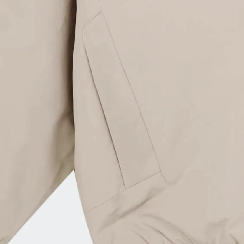 Детская утепленная куртка с капюшоном Moderate Adidas, Light Khaki — фото 4