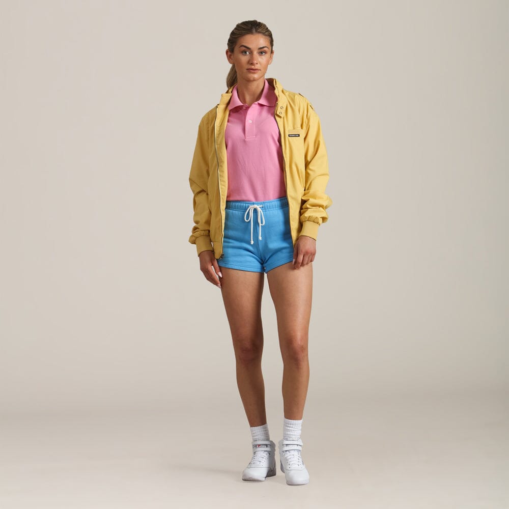

Женская классическая куртка Iconic Racer Oversize Members Only, цвет soft yellow