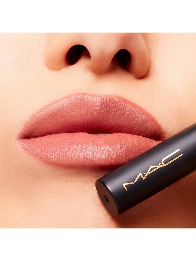 Помада Powder Kiss Velvet Blur Slim Stick MAC, Over The Taupe — фото 4