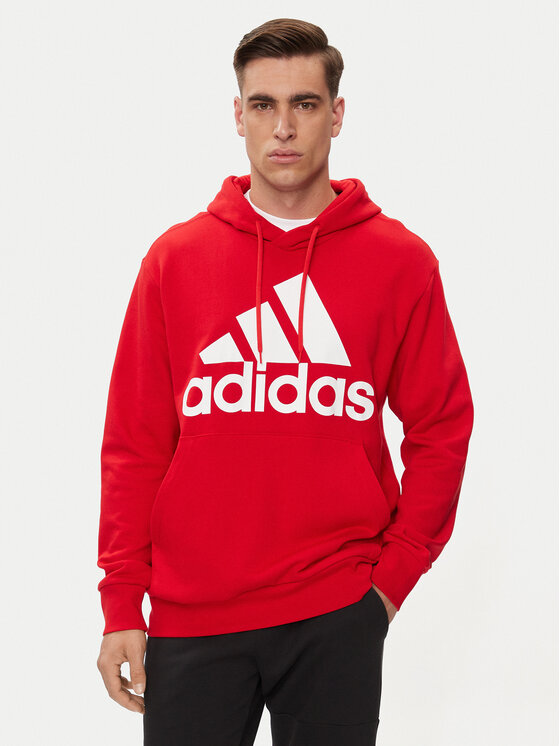 

Толстовка regular fit Adidas, красный