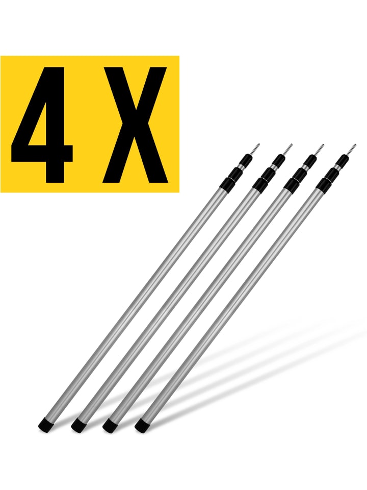 

Normani Outdoor Sports Телескопические стойки для палатки «Тенто» - 4, 5 или 6 штук в упаковках по 4 штуки