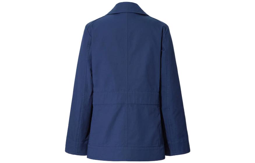 UNIQLO Куртка-сафари X Jil Sander женская синяя, Blue — фото 4