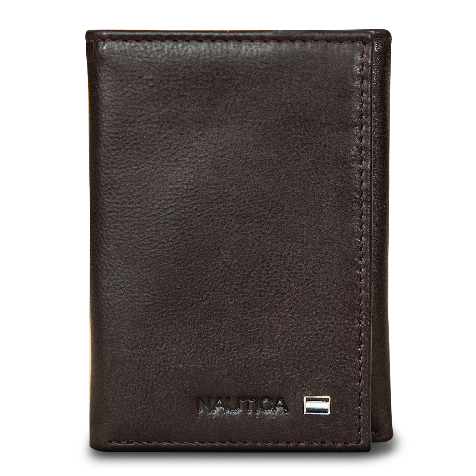 

Мужской кошелек Nautica с флагом, тройной сгиб, цвет coconut hol cut up