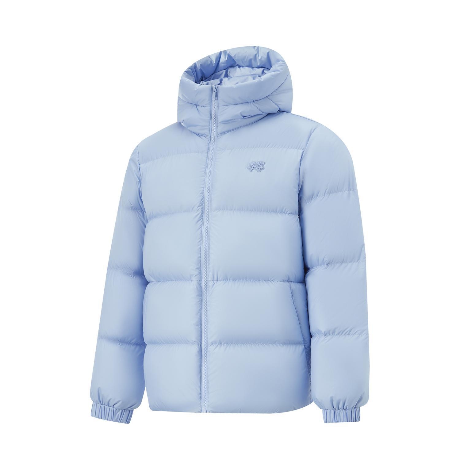 

Спортивная куртка пуховик мужская LINING, серо-голубой