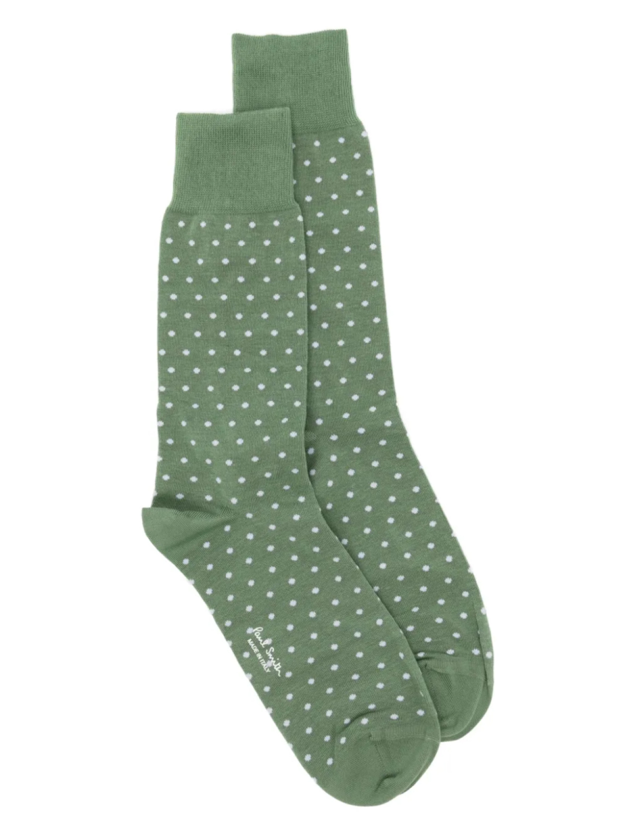 

Носки в горошек Paul Smith, зеленый