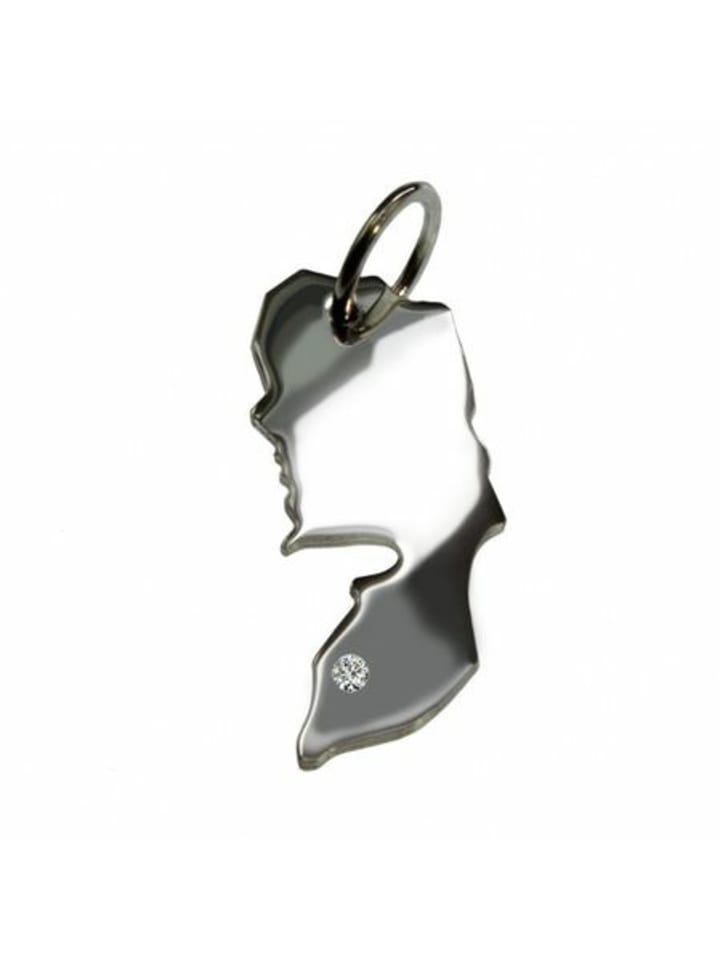 

Schmuckador Подвеска «Палестина» из серебра 925 пробы с блестящим покрытием