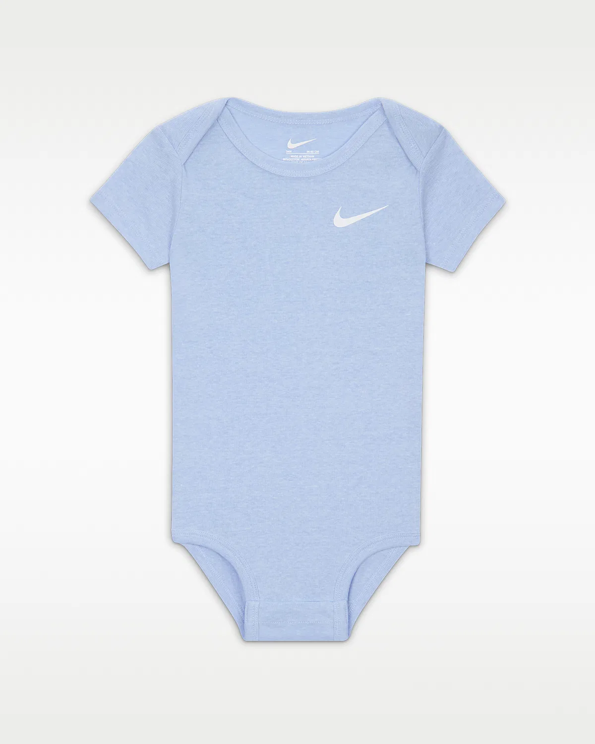 Baby (6-12M) Bodysuits (3-Pack) Nike Mini Me, Midnight Navy — фото 4