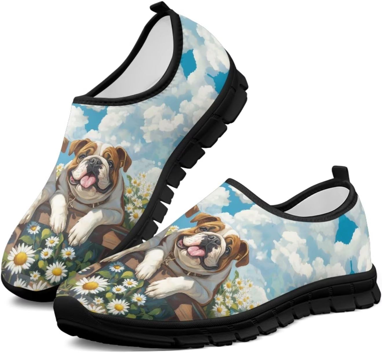 

Мужские слипоны Howilath, дышащие кроссовки с черной подошвой, для треккинга, легкая спортивная обувь для шопинга и походов