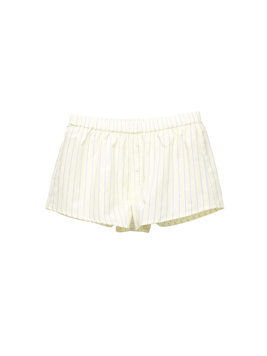 

Обычные брюки Pull&Bear, цвет Pastel yellow