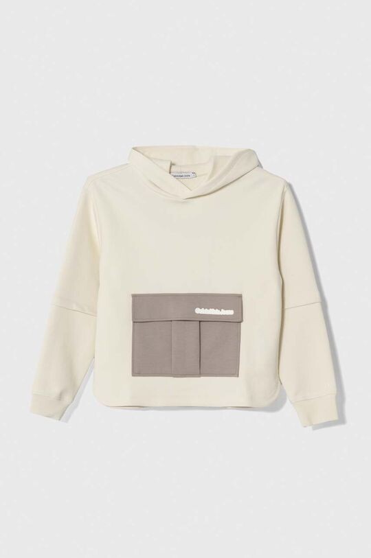 

Детская толстовка Calvin Klein Jeans, бежевый