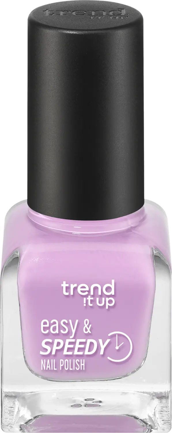Лак для ногтей trend !t up Nagellack Easy & Speedy Nail Polish 235 Lilac, 6 ml — фото 2